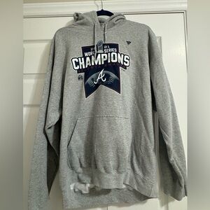 Atlanta Braves World Series Hoodie. XL